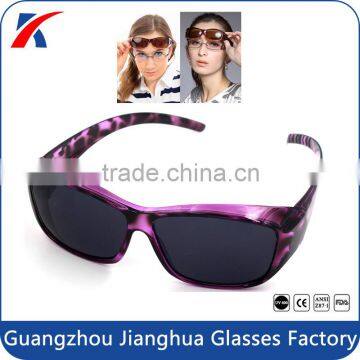 Top Sales Custom Lens Cover Polarized Prescription Wear Over Sunglasses