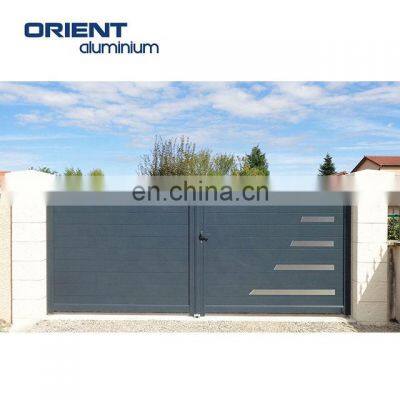 Latest decorative 12 feet metal gate best selling