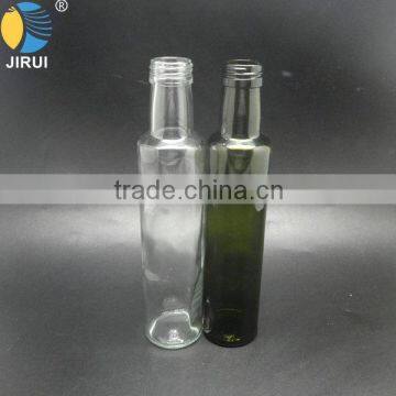 2015 Hot Sale 250ml Round Shape Clear Olive Oil Glass Bottle photo-6