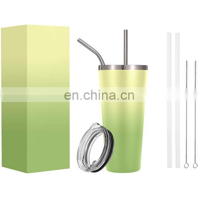 Stainless steel vacuum insulated 30oz double wall sublimation tumbler