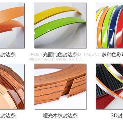 2022 Hot Sale Glossy PVC Cabinets Edge Banding for Decoration photo-3