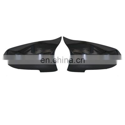 Side Wing Mirror Cover For BMW F10 F11 2014 2015 2016 2017  gloss black Rear-View Caps