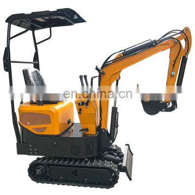 Factory manufacturer EURO 5 Engine 0.8/1/1.2 ton excavator hydraulic hammer back hoe loader excavator