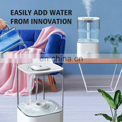 2021 Ultrasonic Cool Mist Portable Air Humidifier For Home Office Baby Room photo-4