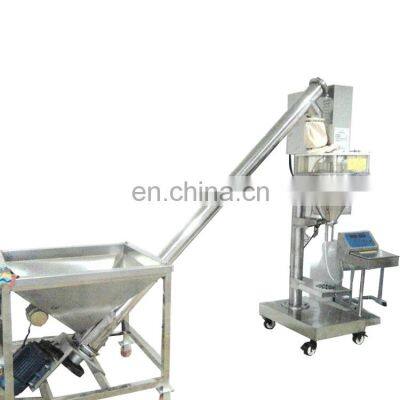 Semi Automatic 500g Dry Powder Auger Filling Packing Machine / 50g Manual Auger Doser Filler photo-3
