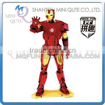 Piece Fun 3D Metal Puzzle colorful the avenger movie super hero robot Adult DIY model educational toy NO GLUE NEEDED NO.PF 9701C