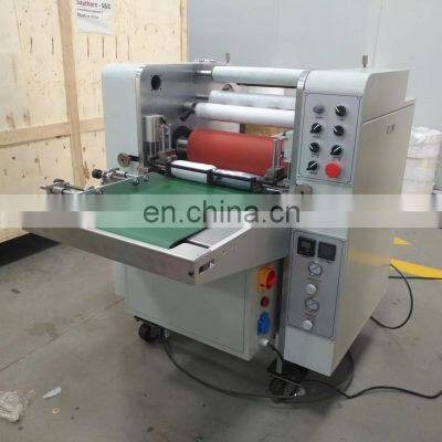 Automatic Paper Hot Roll to Roll Lamination Machine Price With Belt Feeding , Label Laminating Machine photo-4