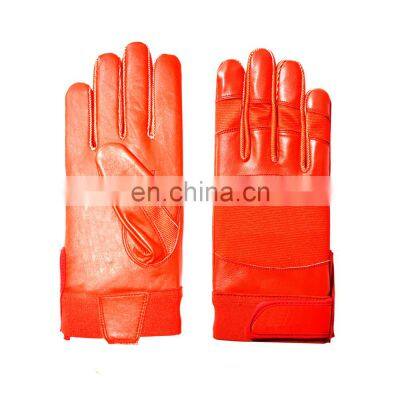 Best Quality Baseball Gloves Brand New Sheep Skin Leather Made Batting Gloves for Base Ball and Soft Ball photo-3