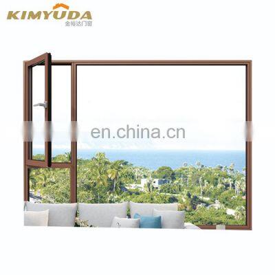 Cheap House Windows Factory Wholesale Price Aluminum Casement Window Toilet Window For Sale