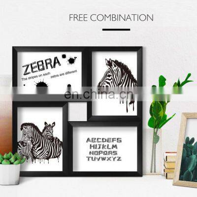 Free Combination Photo Frame Plastic Photo Frames Paint Frame Picture Frame Family Photo Wall For Home Decor Wedding