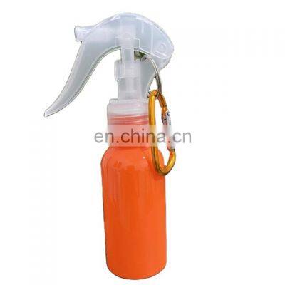 Alcohol Trigger Carabiner Bottle Plastic Keychain Spray Bottle 60ml