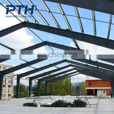 High quality Large Span Prefabricated Steel Structure Frame Pre-Engineered Metal Commercial Building