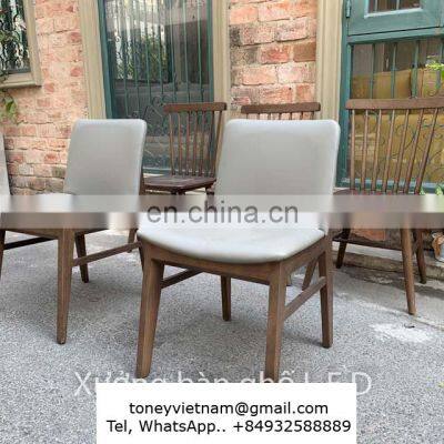 Wholesale Modern Rubber Wood Chair photo-3