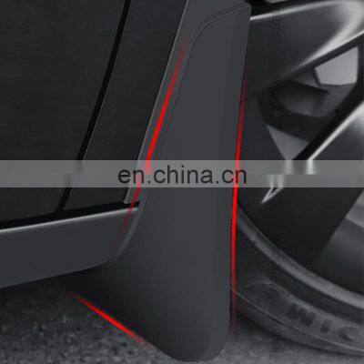 Fenders Black ABS Material For Tesla X Protector Mudguards OEM Origin Model Customized photo-2