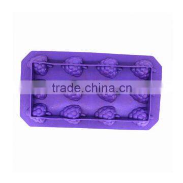 2013 zibo nicole new BC0032 novelty tpr silicone and plastic mouth ice tray mold ice cube molds