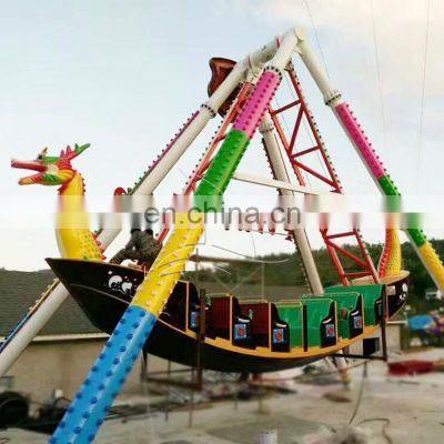 Entertainment fairground pirate ship rides thrilling outdoor games amusement park  for sale