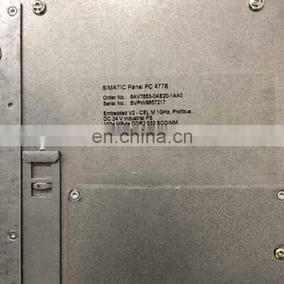 Siemens SIMATIC Panel PC 477B 15-inch Color Touch Screen 6AV7853-0AE20-1AA0 photo-4