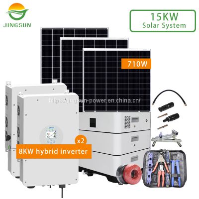 15 KW Solar System 710W solar panels