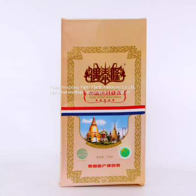 Moisture Proof Paper-poly Compound Bag for Wheat Flour With EZ Oepn and Customized Size &logo photo-3