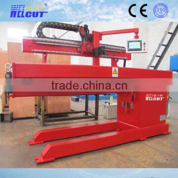 Longitudinal seam welding positioner