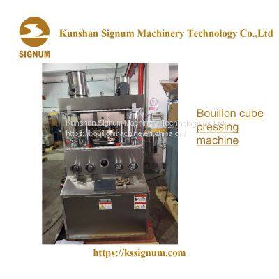 Tomato broth seasoning bouillon cube press forming machine