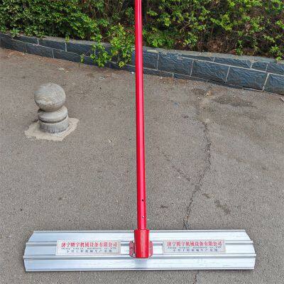 Buy Aluminum-magnesium Alloy Large Trowel for Concrete Wet Pavement Aluminum-magnesium Alloy Large Trowel 1.2m*20cm Wide Quotation Leveling Ruler photo-5