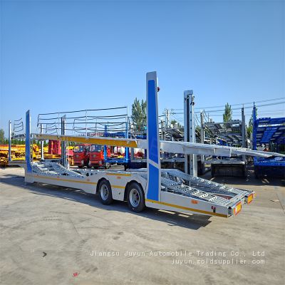 Galvanized semi-trailer Export semi-trailer Russian trailer