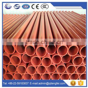 Professional manufacturer standard ST52 material of concrete pump pipe