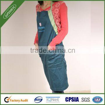 2014 Latest China supplier canvas/600D/custom cooking apron,bar apron