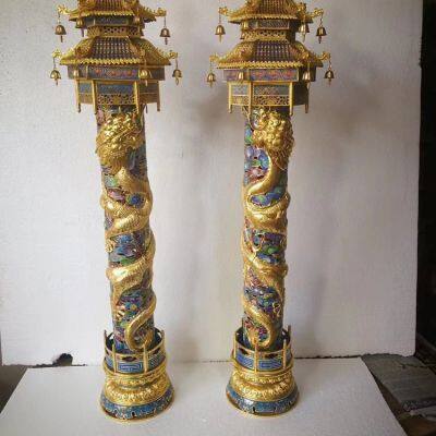Cloisonn Factory Cloisonn Manufacturer Cloisonn Processing Cloisonn Crafts Cloisonn Manufacturer Wholesale Custom Cloisonn Copper Body Cloisonn Enamel Crafts Incense Burner, Elephant Spot