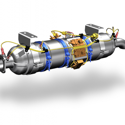 Diesel Vehicle Exhaust System Purifier: DOC, DPF, SCR Catalyst Modularization photo-3