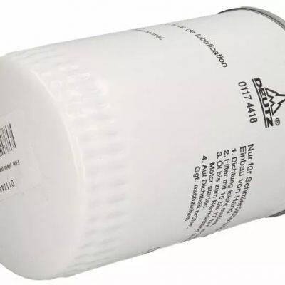 Construction Machinery Engine Parts 01174418 Oil Filter With High Quality photo-3