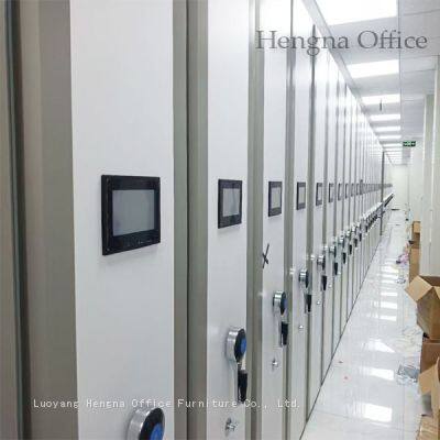 Мобильные компактные стеллажи из холоднокатаной стали с тормозным блокировочным замком для повышения безопасности в условиях высокого спроса - OEM/ODM photo-2