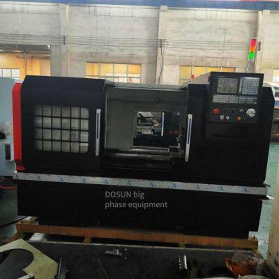 Cnc Lathe 6150, Horizontal Cnc Lathe With Hard Rail and Flat Bed 6150 photo-2