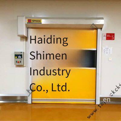 Быстрые дверные полотна из мягкого ПВХ для внутренних чистых производственных цехов в Сучжоу. Высокая стоимость - эффективность от местных предприятий