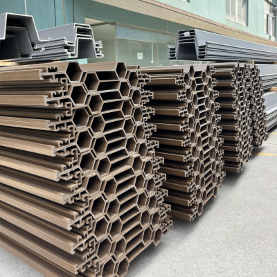 Light Weight PVC Trench Sheet Pile Plastic Sheet Pile for Sealing Cofferdam
