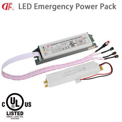 15W LED Emergency Battery Pack For LED UFO High Bay Light Fixtures Emergency Time 90Mins UL CUL Certified, 120-277VAC