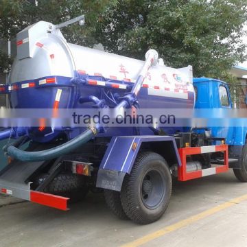 Factory price hot sale 5000L sewage truck, Dongfeng sewage suction truck