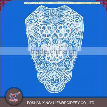 Professional OEM/ODM Manufacture white crochet lace collar embroidery neckline designs