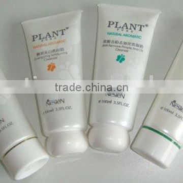 Cosmetic Plastic Tubes with Exudation End-Sealing