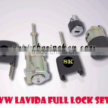 High quality VW Lavida Full Car lock Set