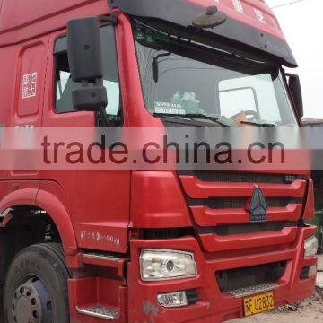 Howo Truck Trailer Original Painting Trailer Excellent Condition Trailers Hydraulic Truck Trailer photo-3