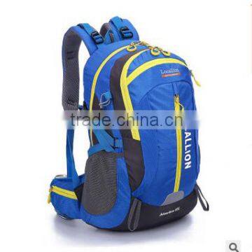 Outdoor Sporty Good Quality Polyester Nylon Men Women Waterproof Travel Hiking Camping Backpack photo-3