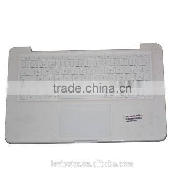 China Factory Wholesale Top case with keyboard Spanish layout For Apple MacBook A1342