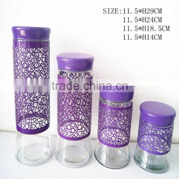 metal food container pasta jar pasta set