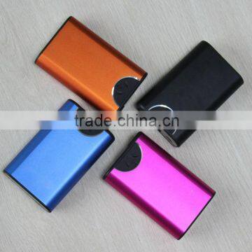 High capacity external backup battery with big LED Light for smartphone, MP005