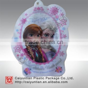 Beautiful printing with cartoon composite plastic special shaped bags