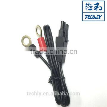 Micro Fit Black Connector To 12V Battery Ring Terminal Power Cable photo-6