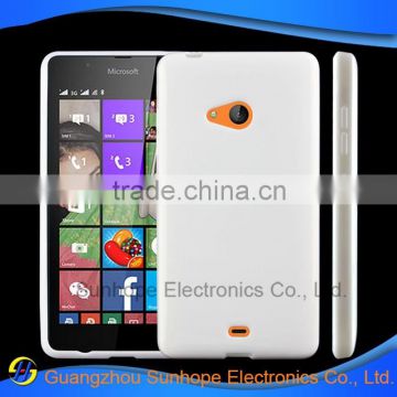 glossy frosted pattern soft tpu phone case for Microsoft Lumia 540