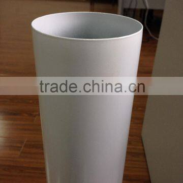 Competitive price extruded white powder coated aluminum tube (6061 t6 aluminum tube, aluminum tube)